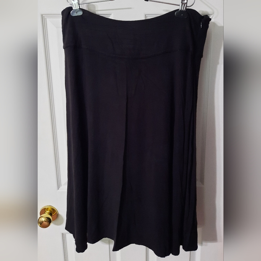 Catherine Stewart Black A-line Skirt